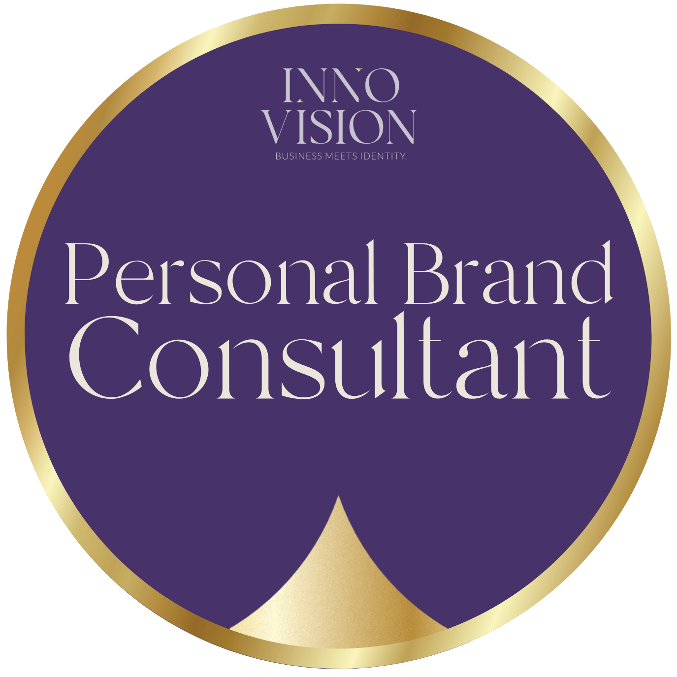 Zertifikat Icon von Innovision zum Personal Brand Consultant für Webdesignerin aus Rheinfelden