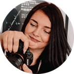 Portrait von Fabienne die ihr Google Ranking mit dem SEO Kurs im Aargau von halbrund verbessern konnte.